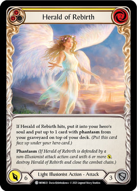 Herald of Rebirth (Yellow) [MON021] [Monarch] Unlimited Edition Normal