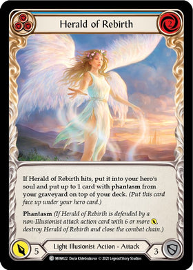 Herald of Rebirth (Blue) [MON022] [Monarch] Unlimited Edition Normal