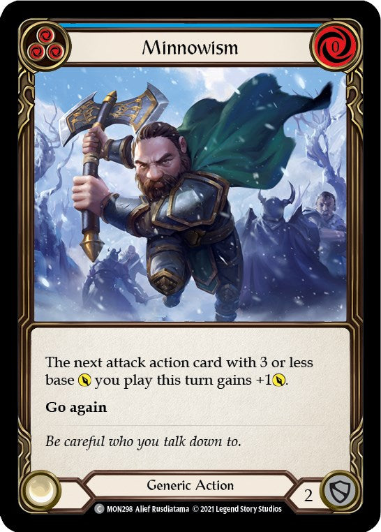 Minnowism (Blue) [MON298] [Monarch] 1st Edition Normal
