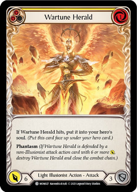 Wartune Herald (Yellow) [MON027] [Monarch] 1st Edition Normal