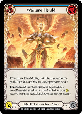 Wartune Herald (Blue) [MON028] [Monarch] Unlimited Edition Normal