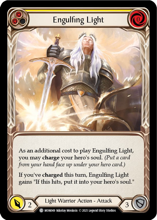 Engulfing Light (Yellow) [MON049] [Monarch] Unlimited Edition Normal