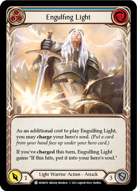 Engulfing Light (Blue) [MON050] [Monarch] 1st Edition Normal
