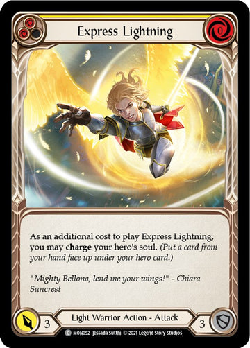 Express Lightning (Yellow) [MON052] [Monarch] Unlimited Edition Normal