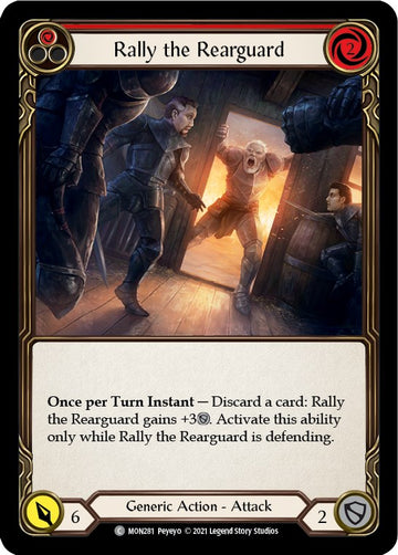 Rally the Rearguard (Red) [MON281] [Monarch] Unlimited Edition Normal