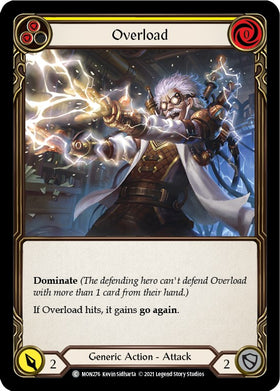 Overload (Yellow) [MON276] [Monarch] Unlimited Edition Rainbow Foil