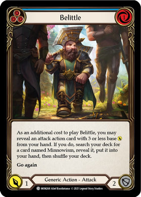 Belittle (Blue) [MON268] [Monarch] 1st Edition Normal