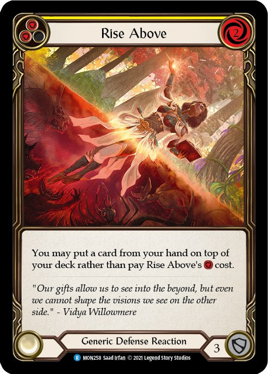 Rise Above (Yellow) [MON258] [Monarch] Unlimited Edition Normal