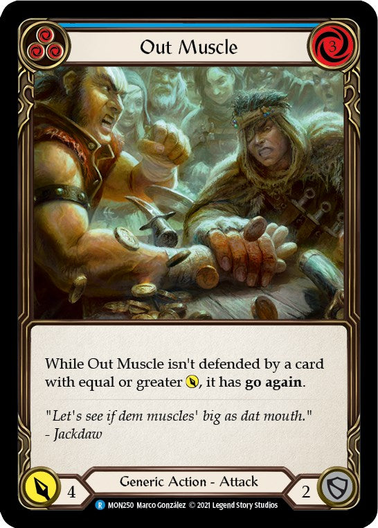 Out Muscle (Blue) [MON250] [Monarch] Unlimited Edition Normal