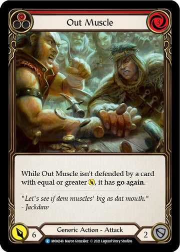 Out Muscle (Red) [MON248] [Monarch] 1st Edition Normal