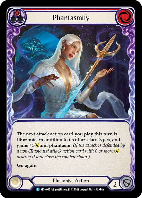 Phantasmify (Red) [MON095] [Monarch] 1st Edition Normal