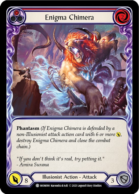 Enigma Chimera (Red) [MON098] [Monarch] Unlimited Edition Normal