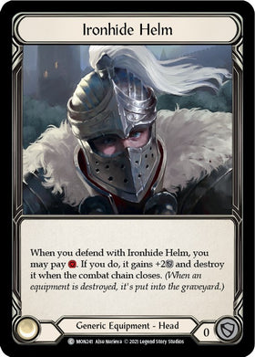 Ironhide Helm [MON241] [Monarch] Unlimited Edition Rainbow Foil