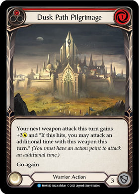 Dusk Path Pilgrimage (Red) [MON110] [Monarch] 1st Edition Normal