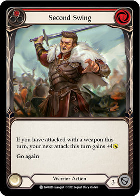 Second Swing (Red) [MON116] [Monarch] Unlimited Edition Rainbow Foil