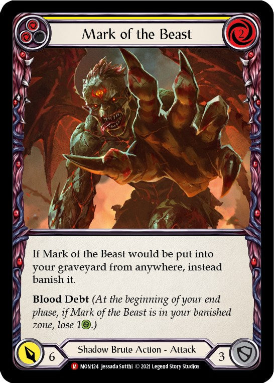 Mark of the Beast [MON124] [Monarch] Unlimited Edition Normal