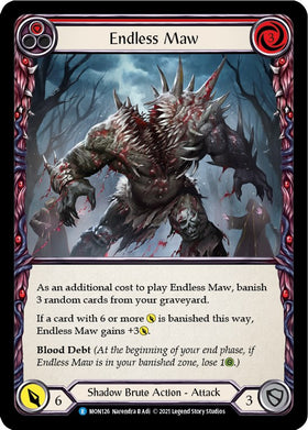 Endless Maw (Red) [MON126] [Monarch] Unlimited Edition Normal