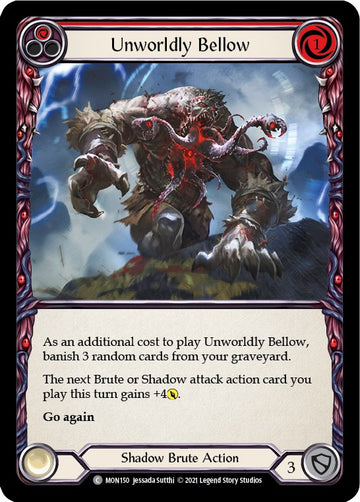 Unworldly Bellow (Red) [MON150] [Monarch] Unlimited Edition Normal
