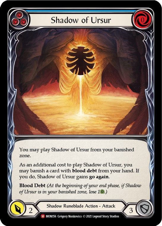 Shadow of Ursur [MON156] [Monarch] 1st Edition Normal