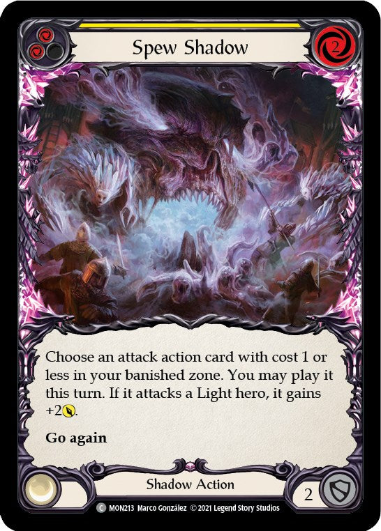 Spew Shadow (Yellow) [MON213] [Monarch] Unlimited Edition Normal