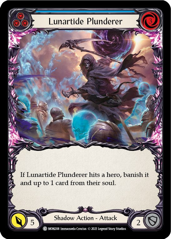 Lunartide Plunderer (Blue) [MON208] [Monarch] Unlimited Edition Normal