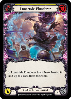 Lunartide Plunderer (Yellow) [MON207] [Monarch] 1st Edition Normal