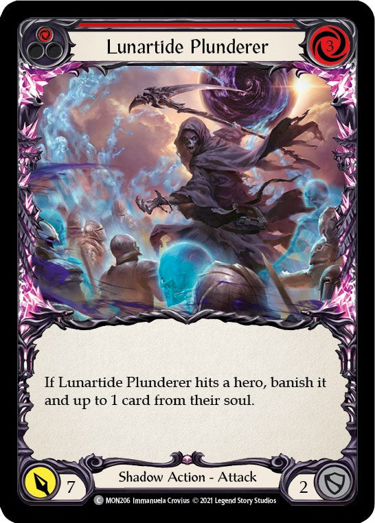 Lunartide Plunderer (Red) [MON206] [Monarch] Unlimited Edition Normal