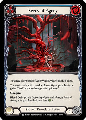 Seeds of Agony (Blue) [MON185] [Monarch] Unlimited Edition Normal