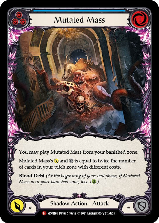 Mutated Mass [MON191] [Monarch] 1st Edition Rainbow Foil