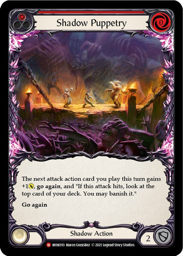 Shadow Puppetry [MON193] [Monarch] 1st Edition Normal