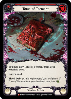 Tome of Torment [MON194] [Monarch] 1st Edition Rainbow Foil