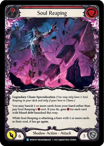 Soul Reaping [MON199] [Monarch] Unlimited Edition Rainbow Foil