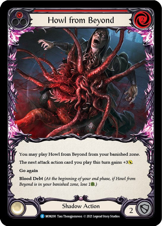 Howl from Beyond (Red) [MON200] [Monarch] Unlimited Edition Normal
