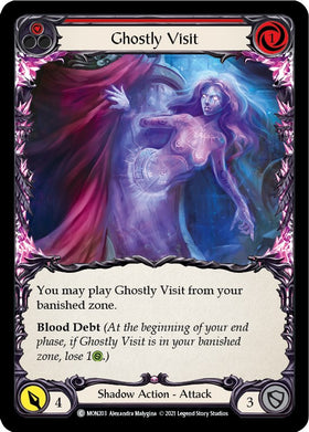 Ghostly Visit (Red) [MON203] [Monarch] 1st Edition Normal