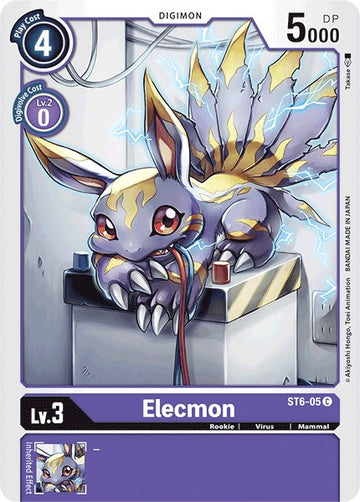 Elecmon [ST6-05] [Starter Deck 06: Venomous Violet]
