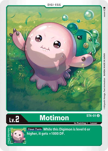 Motimon [ST4-01] [Starter Deck 04: Giga Green]
