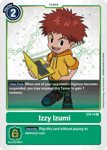 Izzy Izumi [ST4-14] [Starter Deck 04: Giga Green]