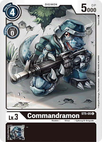 Commandramon [ST5-05] [Starter Deck 05: Machine Black]