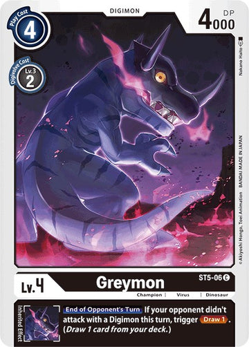Greymon [ST5-06] [Starter Deck 05: Machine Black]