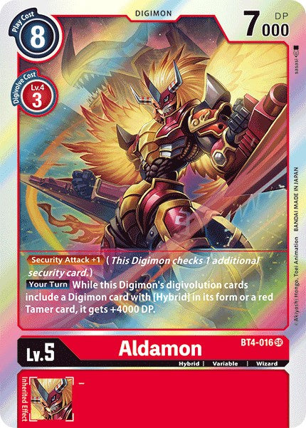 Aldamon [BT4-016] [Great Legend] Foil