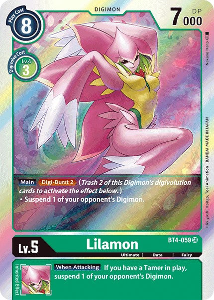 Lilamon [BT4-059] [Great Legend] Foil