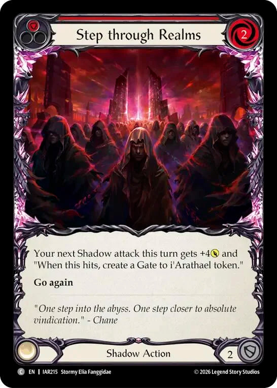 Step through Realms (Red)