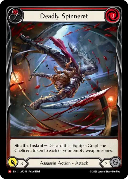 Deadly Spinneret