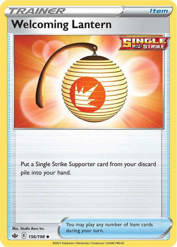 Welcoming Lantern [156/198] [Chilling Reign] Reverse Holofoil