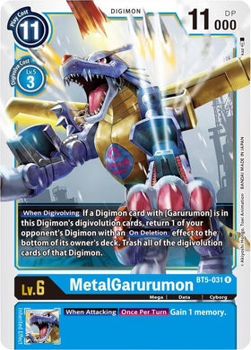 MetalGarurumon - BT5-031 [BT5-031] [Battle of Omni]