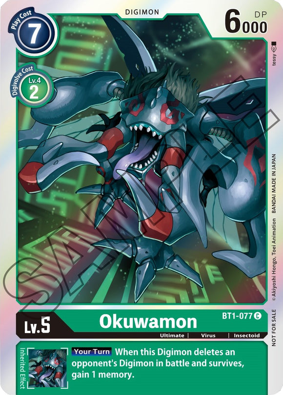 Okuwamon (Event Pack 1) [BT1-077] [Release Special Booster 1.0] Foil