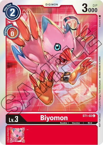 Biyomon (Event Pack 1) [ST1-02] [Starter Deck 01: Gaia Red] Foil
