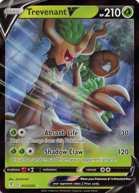 Trevenant V [013/203] [Evolving Skies] Holofoil
