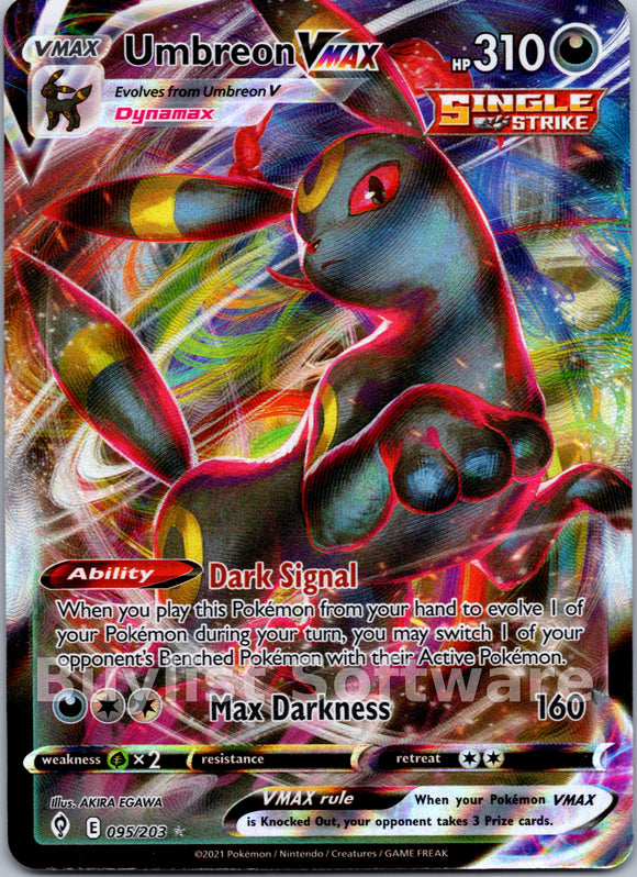 Umbreon VMAX [095/203] [Evolving Skies] Holofoil