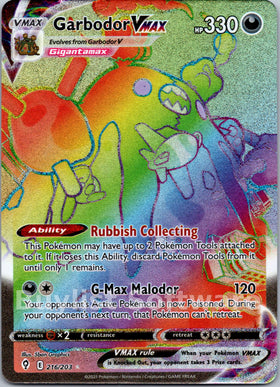 Garbodor VMAX [216/203] [Evolving Skies] Holofoil